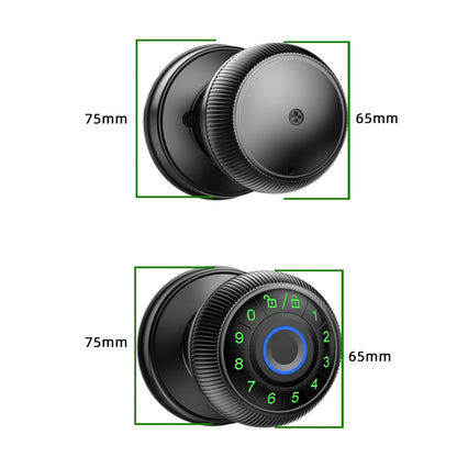 Q6 Smart Fingerprint Door Lock – Biometric, Keypad & App Access