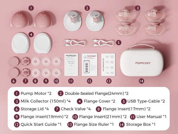 Momcozy M9 Breast Pump – App-Controlled, Quiet, Hands-Free & Comfortable
