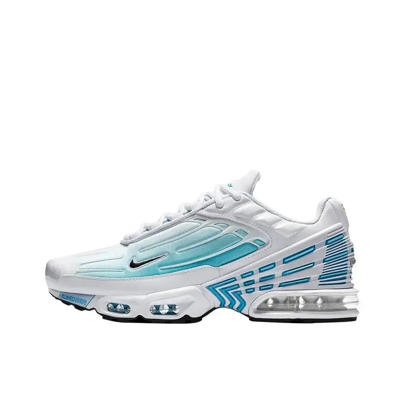 Nike Air Max Plus Tn 3 Sneakers – Cushioned Running Shoes in Bright Black & Fluorescent Green
