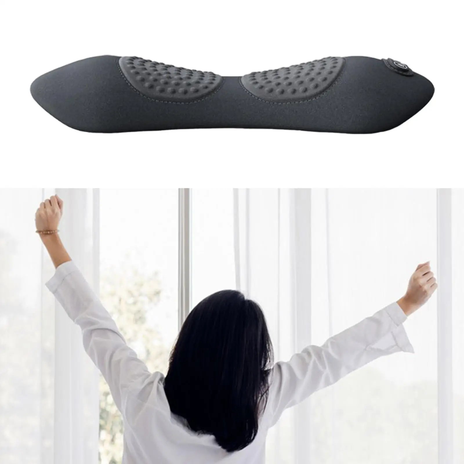 Office chair back support pillow
