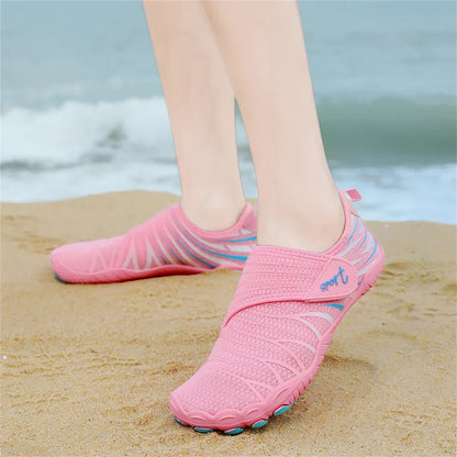 Unisex Upstream Five-Finger Aqua Shoes – Conquer Water, Rock, and Sand
