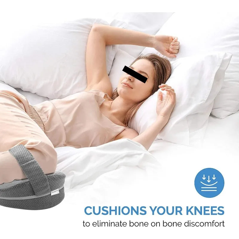 Memory foam pillow for side sleepers