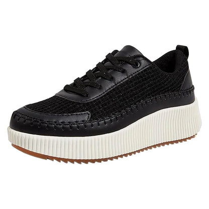 Women’s Thick-Bottom Casual Sneakers – Breathable, Stylish & Waterproof