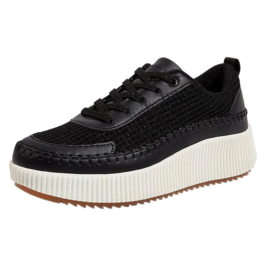 Women’s Thick-Bottom Casual Sneakers – Breathable, Stylish & Waterproof
