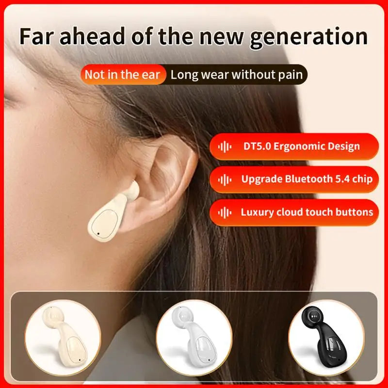 Smart touch Bluetooth earpiece
