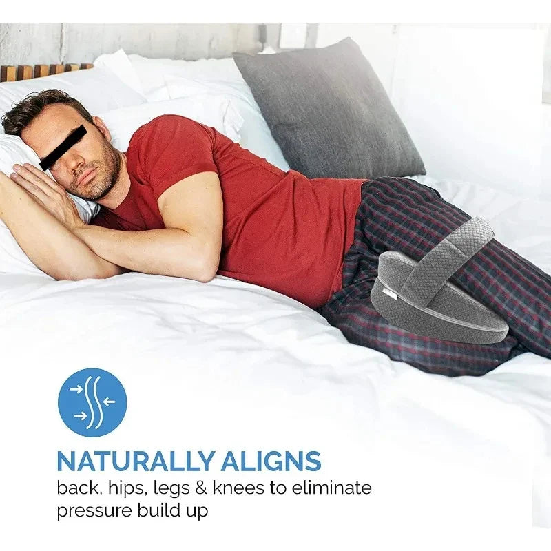 Heart shaped knee pillow