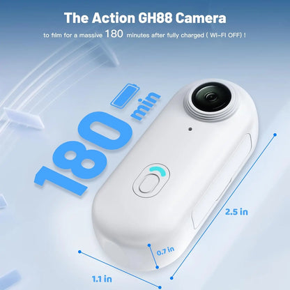 Mini 1080P Body Camera with 128GB – Compact, Smart & Easy to Use