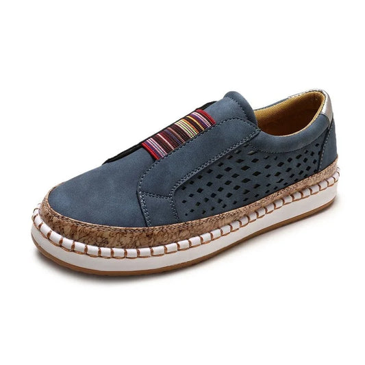 Hollow Out Slip-On Sneakers for Women – Breezy, Bold, and Built for Comfort