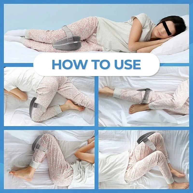 Heart shaped knee pillow