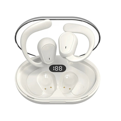 Wireless Ear Hook Earphones with Mic & LED Display