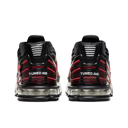 Nike Air Max Plus Tn 3 Sneakers – Cushioned Running Shoes in Bright Black & Fluorescent Green