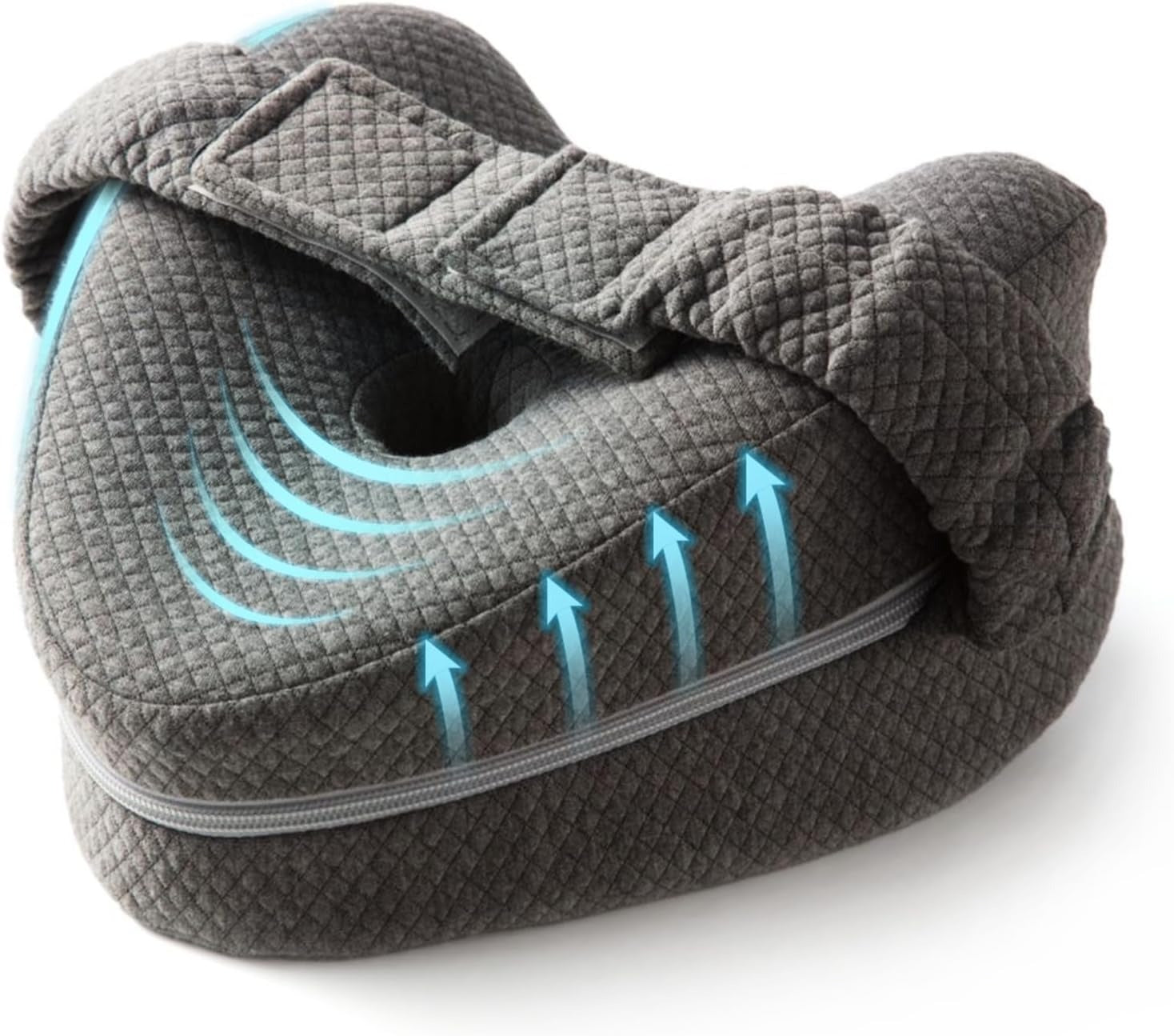Leg pillow with strap