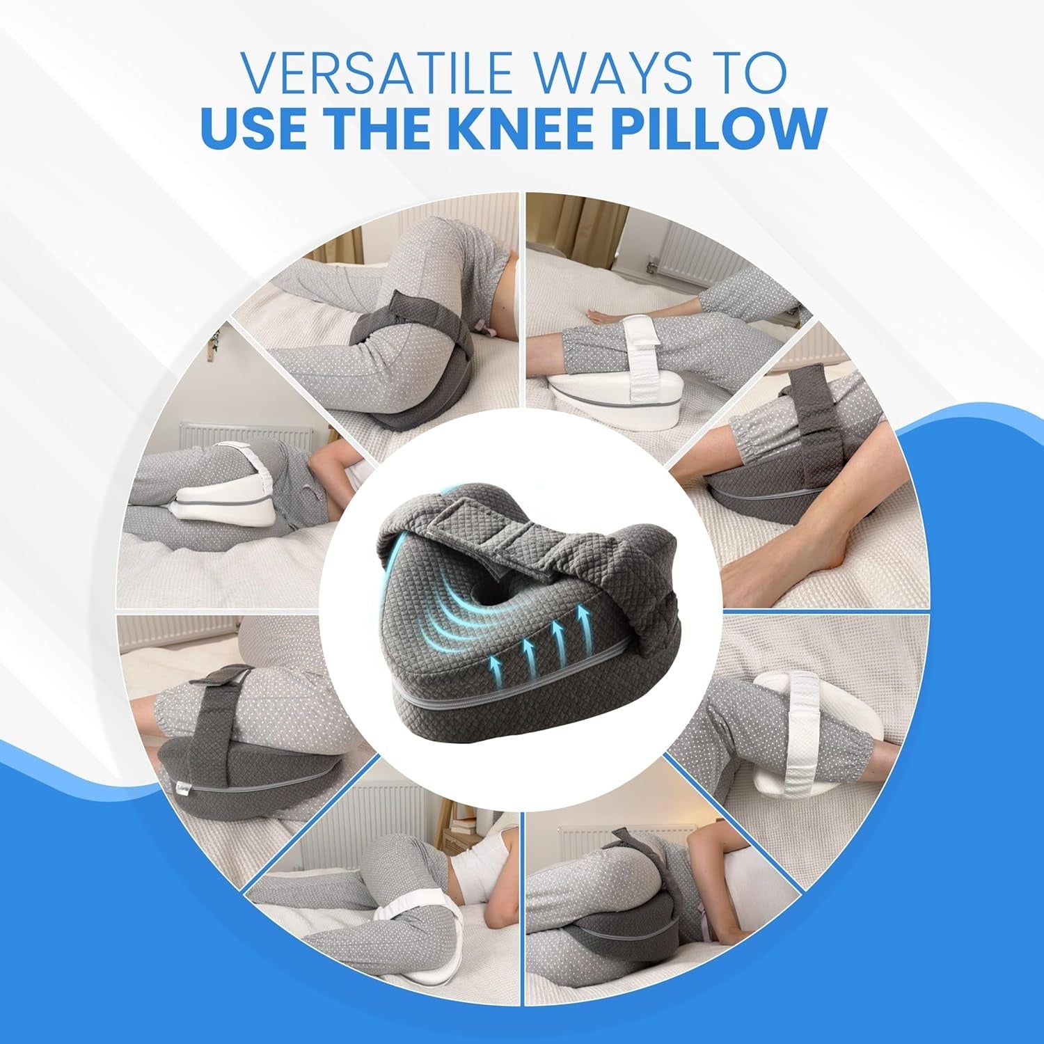 Orthopedic leg pillow