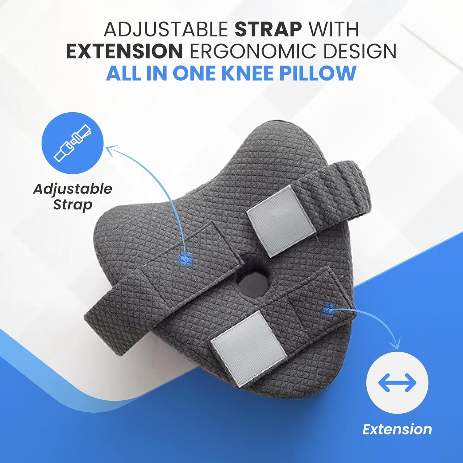 Sleeping pillow for lower back pain